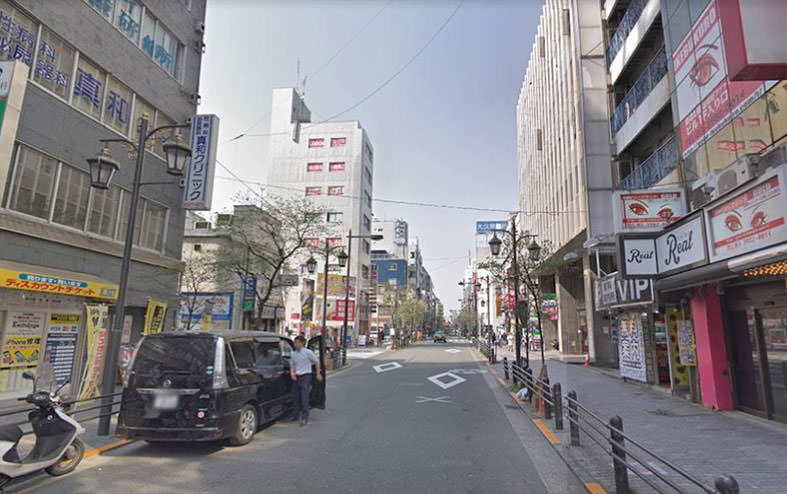 そのまま直進です